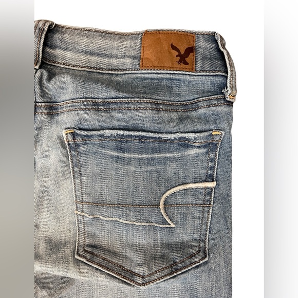 American Eagle Outfitters super super stretch, midrise skinny jegging Size 6 S - Picture 5 of 7